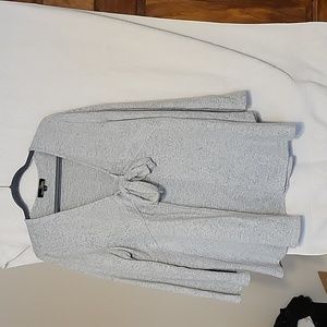 Suzanne Betro tie-front cardigan 1XL